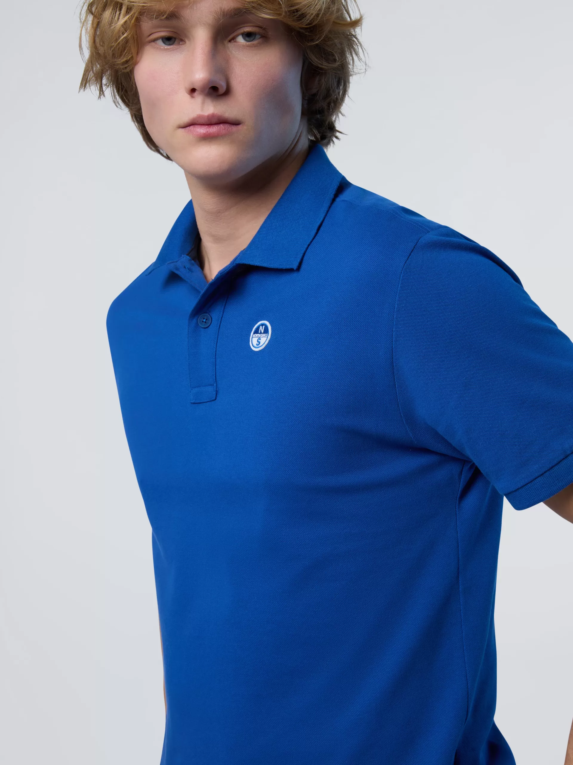 North Sails 'Polo Shirt With Logo Patch^ Polo Shirts