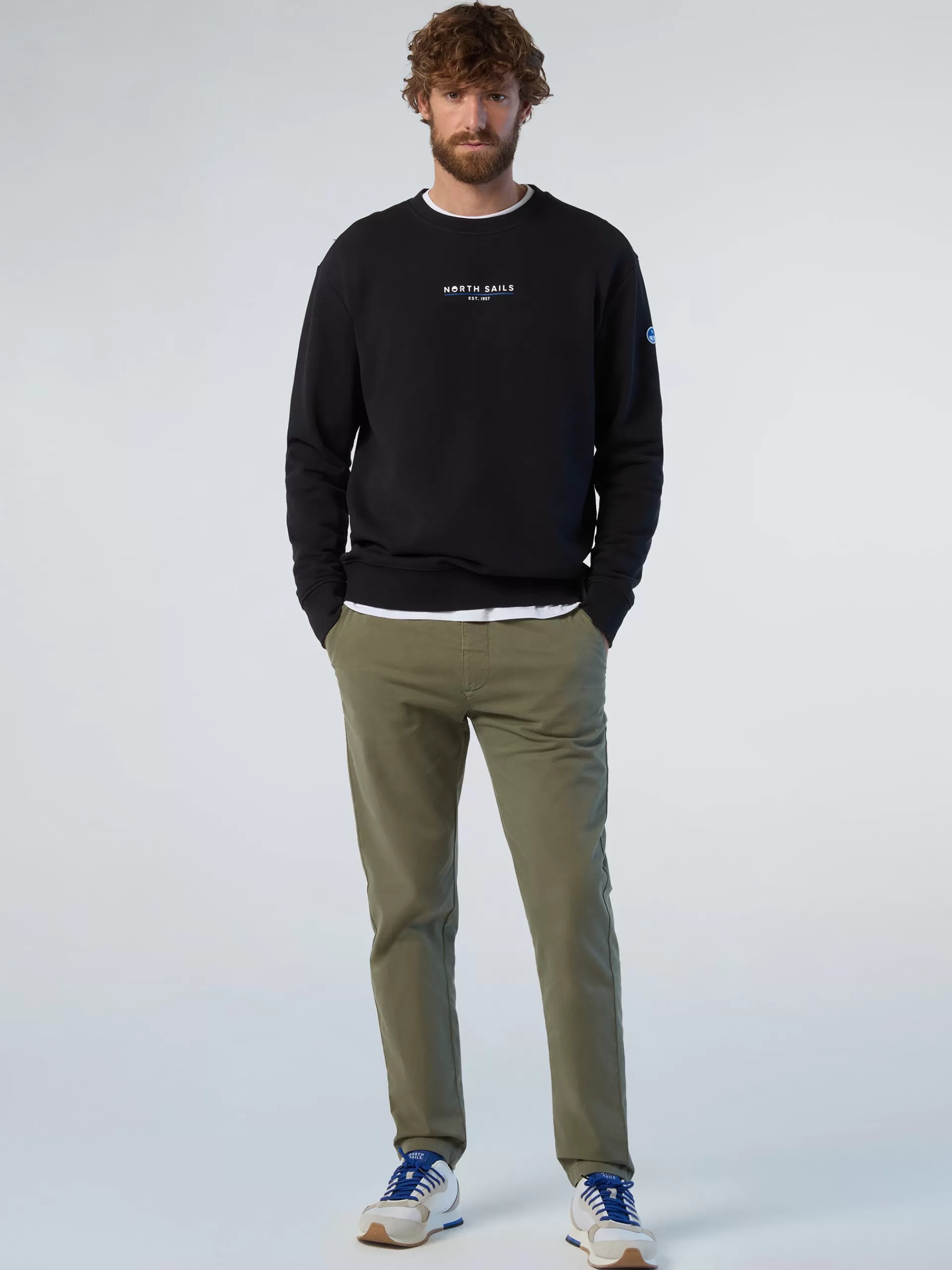 North Sails 'Sweatshirt With Heritage Print^ Sweatshirts & Hoodies